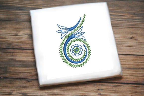 Beautiful Green Blue Flowers Design Review