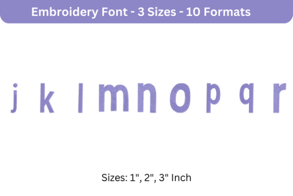 Bimbo Font Lowercase J to R: A Designer's Review for Personalized Gifts