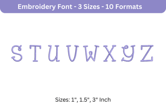 BumbleBee Font S to Z: A Designer's Review for Craft Fairs