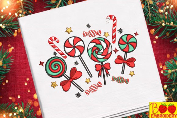 Candy Christmas Embroidery Design Review