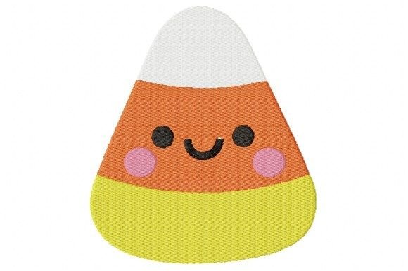 Candy Corn Face Embroidery Design Review