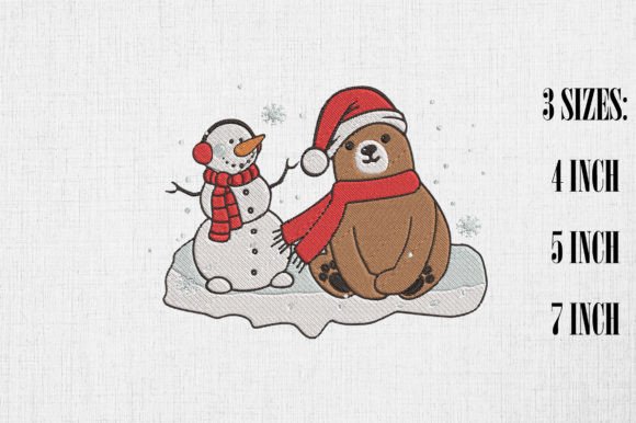 Cute Snowman Bear Happy Christmas Review