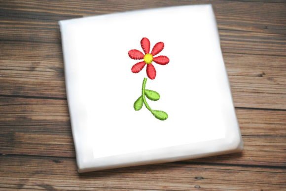 Cute Spring Red Flower Review for Small Business Merch