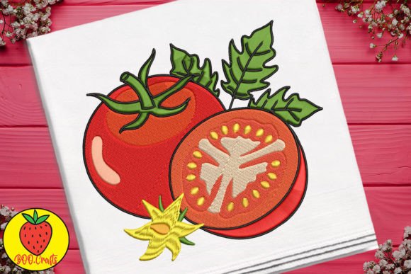 Cute Tomato and Leaves: A Designer's Review for Boutique Sweatshirts