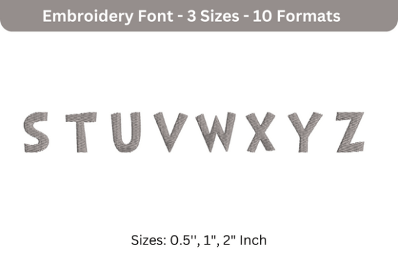 DrSue Font Uppercase S to Z Review for Craft Fairs