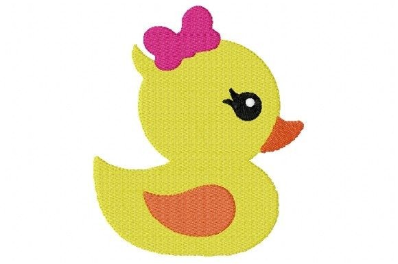Duck Girl Embroidery Design Review for Personalized Gifts