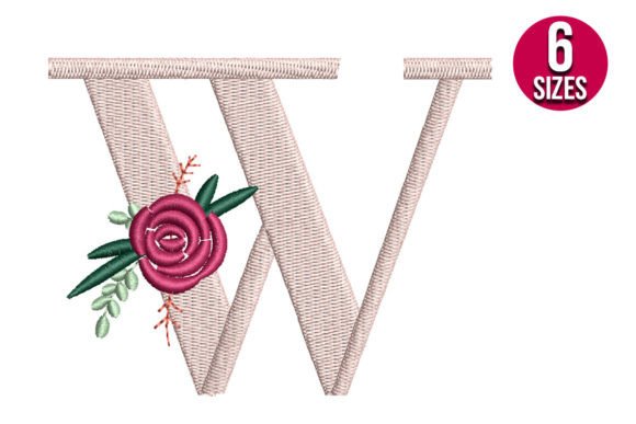 Floral Alphabet W Letter: A Designer's Review