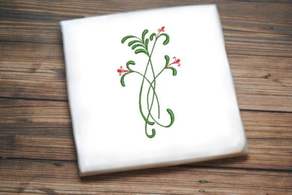Red Flowers Delicate Leaves Review for Boutique Apparel
